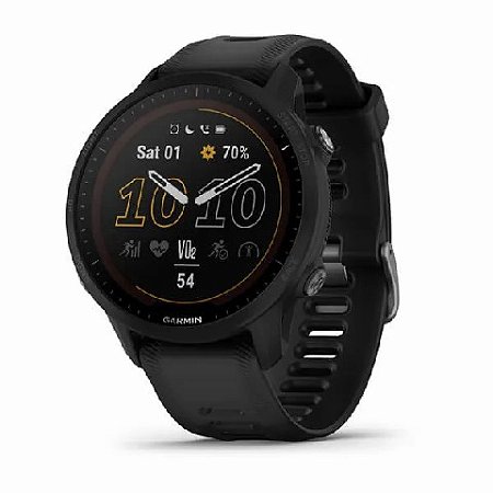 Relógio Garmin Forerunner 955 Preto com Monitor Cardíaco RF 010-02063-00 (Lançamento)