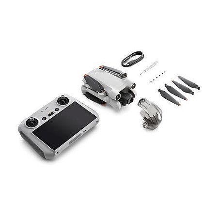 Drone DJI Mavic Mini 3 Single 4k Wifi 34 Minutos de Voo com GPS integrado com +1 Bateria e Controle Remoto com Tela Integrada