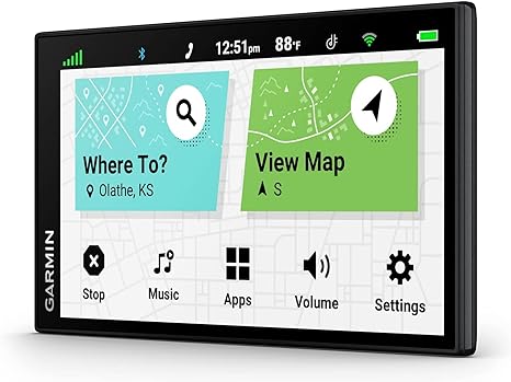 GPS Automotivo Garmin DriveSmart 76 Comando de Voz com Mapa do Brasil 2025 e Radares REF: 010-02470-00