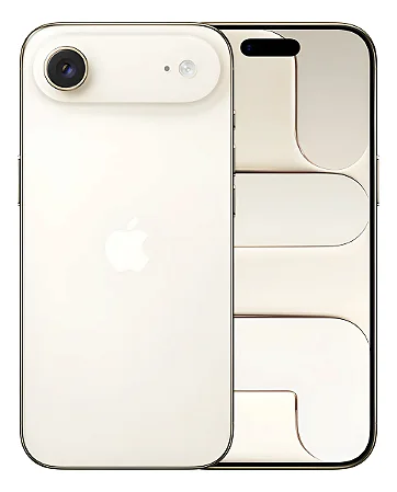 Apple iPhone 17 Air 256GB - Dourado-Claro - Tela 6.5" - 12GB RAM - Esim - 48Mp
