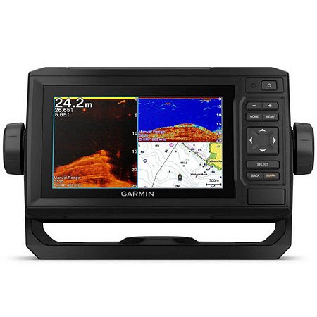 GPS Garmin Echomap 63CV Plus UHD Tela de 6.2" com Transdutor GT24-TM 010-02329-01