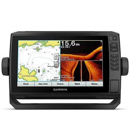 GPS Echomap Plus Garmin 93SV" WiFi  e Transdutor 12 Pinos