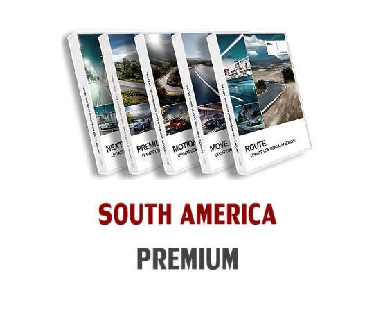 Atualização para BMW/Mini Série CIC Move/Premium Map América do Sul Premium 2018-2019 - Ativação imediata