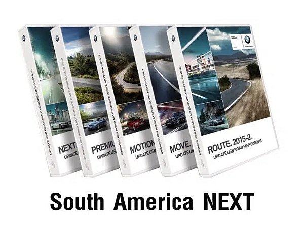 Atualização para BMW Séries NBT Road Map América do Sul até 2022 - Ativação imediata e Vitalícia