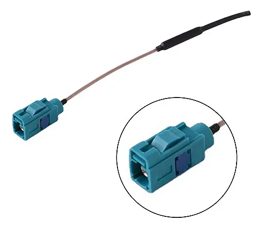 Antena para Instalação e codificação Car Play e Android Auto BMW Série F/G/X/I Conector Fakra Z