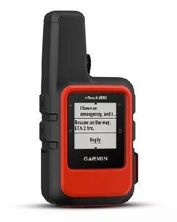 GPS Garmin inReach Mini 2 Laranja Comunicação por Satélites GPS com Rastreador - Retire!