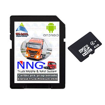 Aplicativo Android iGO Truck Mobile Premium Edition 2023 Brasil - Disponível para a maioria dos Smartphones