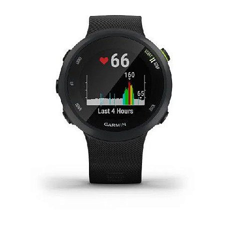 Relógio Esportivo Garmin Forerunner 45 Preto Bluetooth Ant+ Glonass e FrequencÃmetro CardÃaco