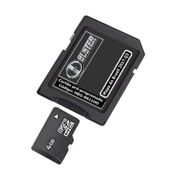 Cartão Hbuster 2023 Multimídia Honda Civic SD Card HBO-8911
