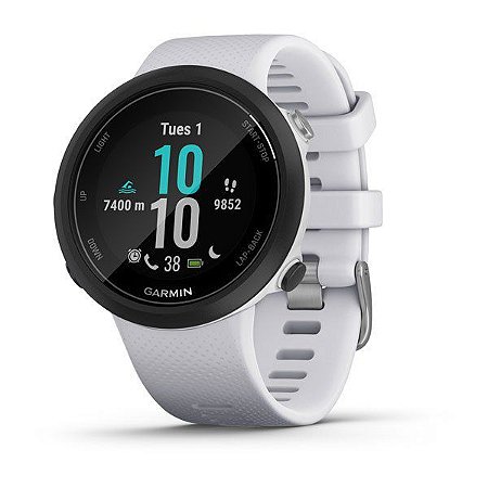 Relógio Garmin Swim 2 Whitestone com Monitor Cardíaco+GPS+Glonass e Bluetooth - Lançamento