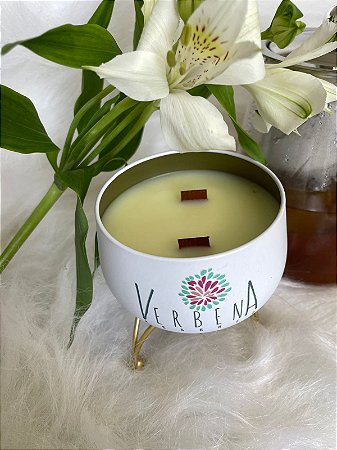 Vela Perfumada de Chá Branco - 150g