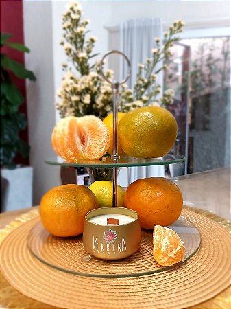 Vela Perfumada de Bergamota - 115g