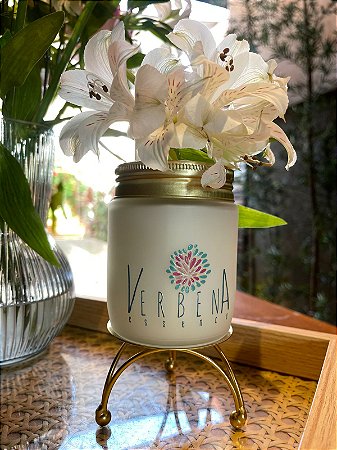 Vela Perfumada de Chá Branco - 180g