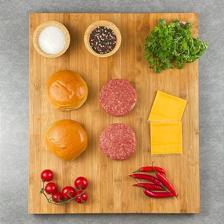 Kit Hamburguer Blend da Casa para 02 Pessoas