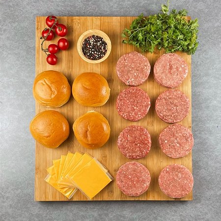 Kit Hamburguer Blend da Casa para 10 Pessoas