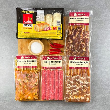 Kit 2 Churrasco para 05 Pessoas