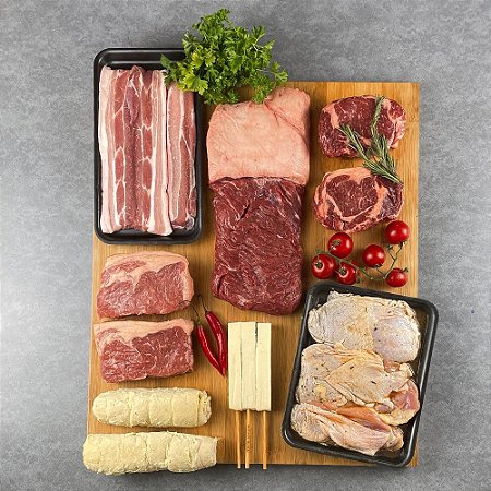 Kit 1 Churrasco para 10 Pessoas
