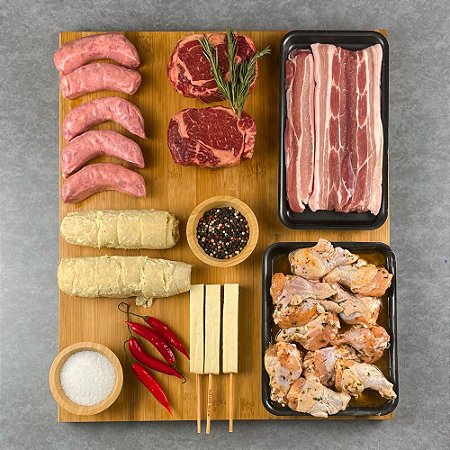 Kit 1 Churrasco para 08 Pessoas