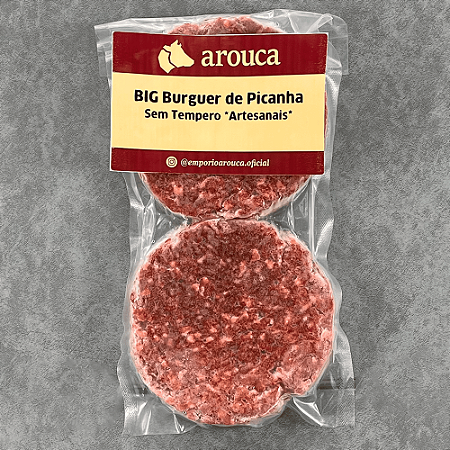 Big Burger Picanha aproximadamente 360 gramas