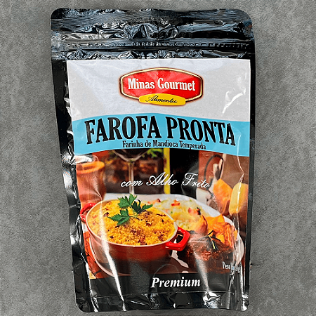 Farofa Minas Gourmet Alho Frito 320 gramas