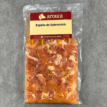 Espeto de Sobrecoxa Temperado aproximadamente 500 gramas