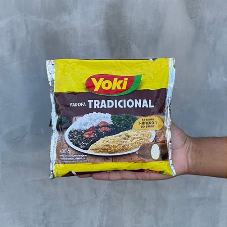 Farofa Tradicional Yoki 400 gramas
