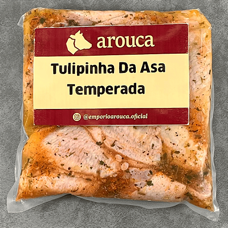 Tulipinha da Asa Temperada aproximadamente 500 gramas