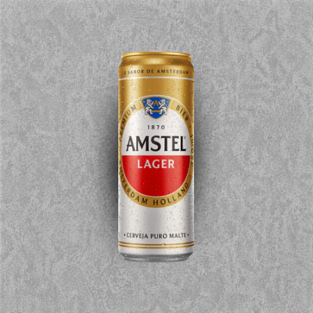 Cerveja Amstel lata com 350 ml