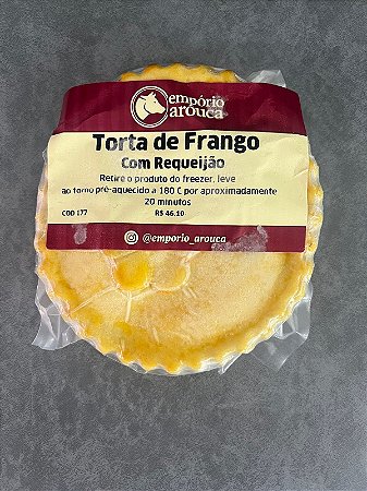 Torta de frango - Com requijão