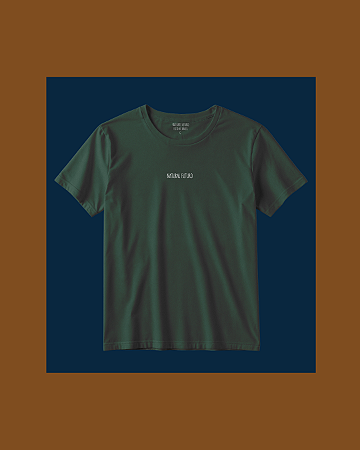 Camiseta Natural Futuro Verde - Infantil