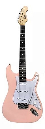 GUITARRA MALIBU STRATO EG22 ROSA