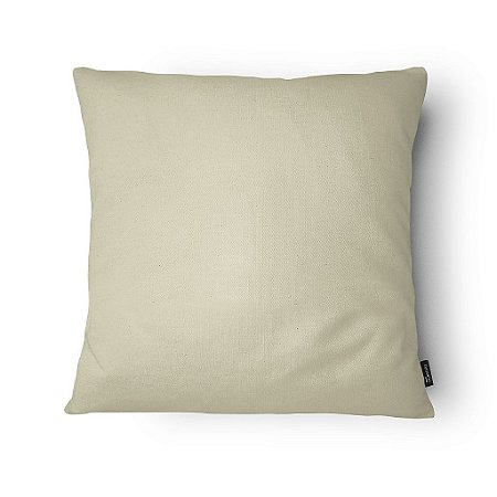 Almofada Lisa Bege 45x45 cm
