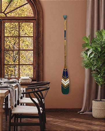 Remo Decorativo Verde Esmeralda 130 cm Decoração Náutica Praia