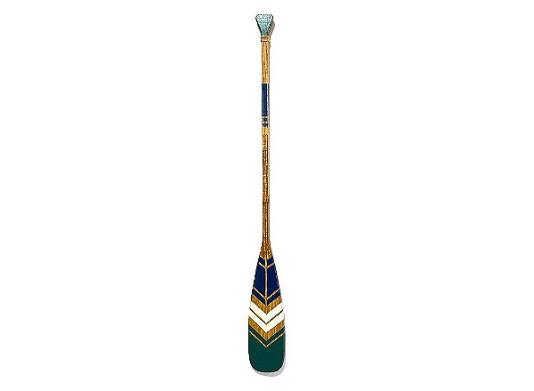 Remo Decorativo Verde Esmeralda 100 cm Decoração de Parede em madeira para Casa de Praia e Náutica