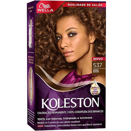 Tintura Koleston 537 Marrom Sedução - Wella