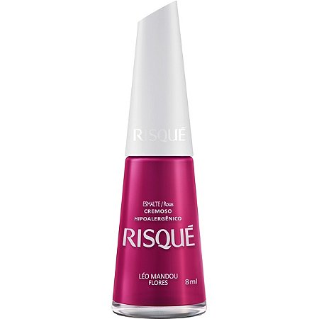 Esmalte Risqué Cremoso Leo Mandou Flores Novo NU 8ml - Coty