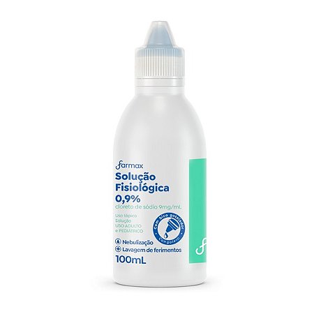 Soro Fisiologico 0.9% 100ml - Farmax
