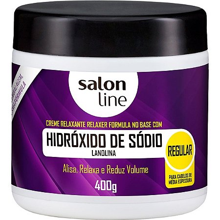 Hidróxido Salon Line Tradicional Regular 400g - Salon Line