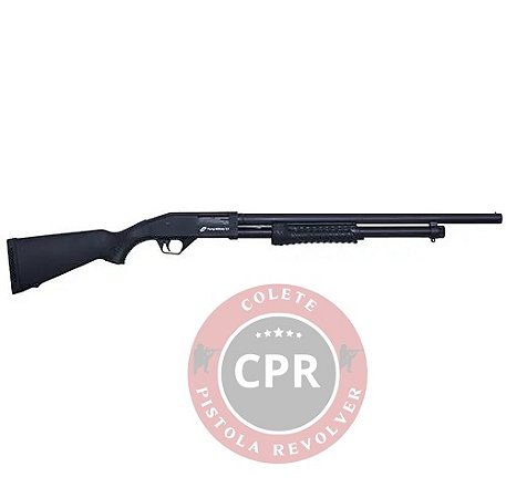 Espingarda military 24'' coronha fixa calibre 12