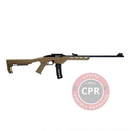 RIFLE CBC .22LR TACTICAL TAN SEMI AUTOMÁTICO