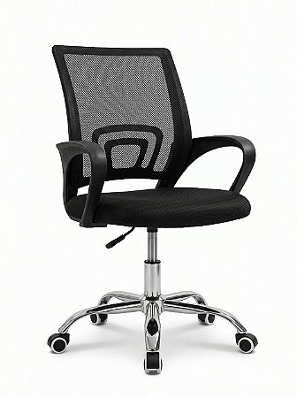 Cadeira Mesh - Preto