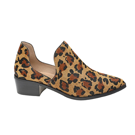 Bota Couro Estampa Camel Tabita