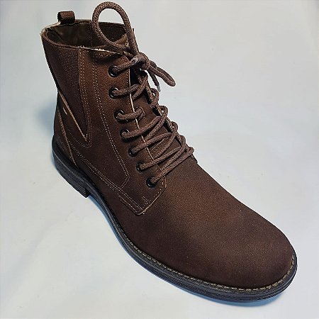 Bota Masculina Nobuck Marrom  Gogowear/Miss Mohr