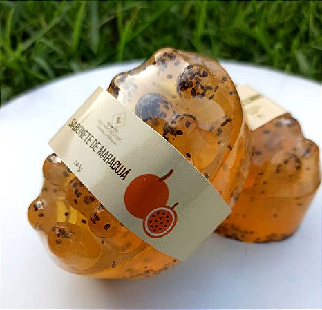 Sabonete Massageador Artesanal de Maracujá