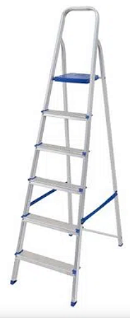 Escada Alumínio 6 Degraus