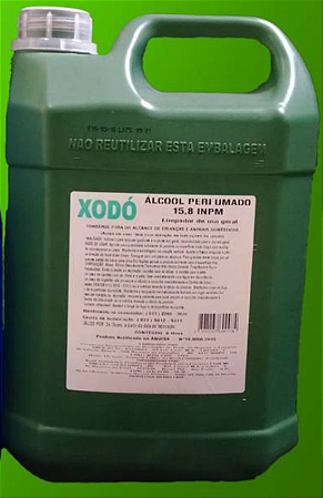 ALCOOL PERFUMADO 5 LITROS XODÓ