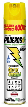 PODEROSO MULTI INSE. AERO ÓLEO DE CITRONELA 400 ML