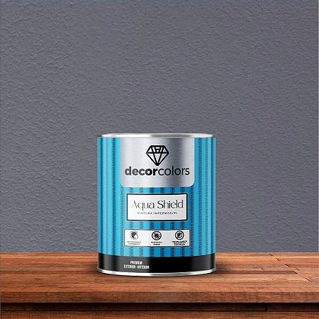 Tinta Emborrachada Decor Colors Poseidon 3,6 Litros Aqua Shield