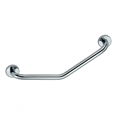 Barra Apoio Aço Inox Alça Segurança 25X25Cm Idoso Pcd