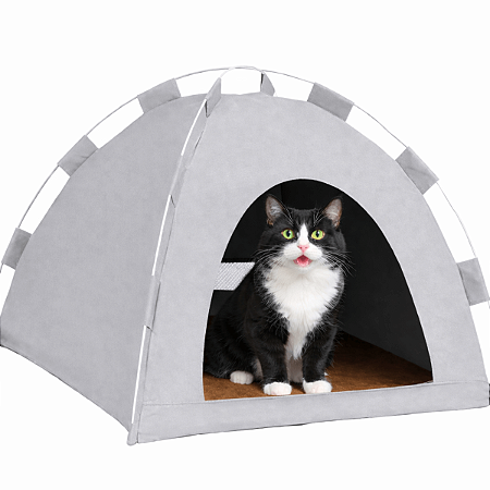 Cama Iglu 2x1 Toca Casa Para Cachorro E Gato Pelúcia e Arranhador